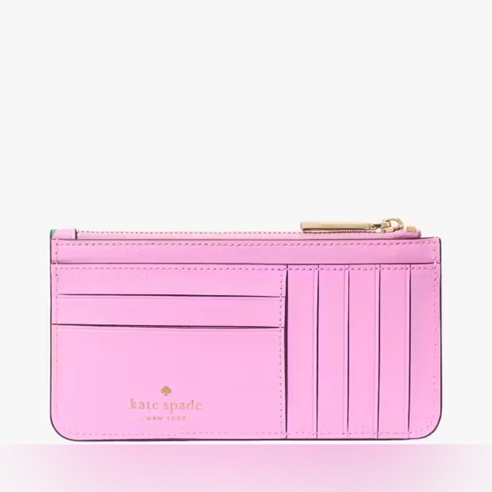 NWT Kate Spade Bubble Gum Sticky Situation Slim Card Holder Leather Novelty - Picture 4 of 10